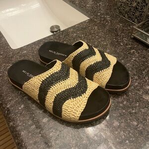 Kelsi Dagger Brooklyn Squish Raffia Sandals